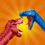 Logo of Dinosaurs Battle android Application 