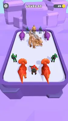 Dinosaurs Battle android App screenshot 11