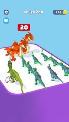 Dinosaurs Battle android App screenshot 13