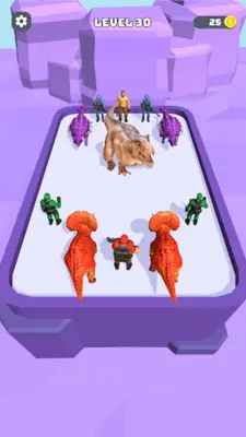 Dinosaurs Battle android App screenshot 3